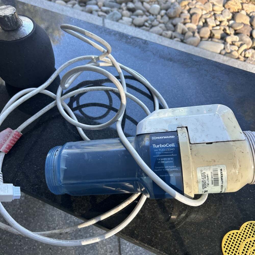 HayWard Turbocell TCELLS340 Salt Cell for Parts Only Not Working